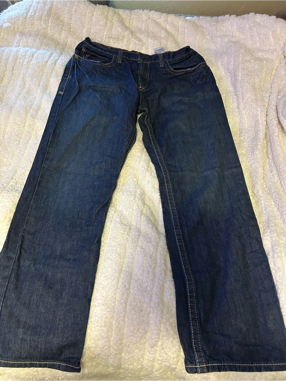 Ariat Men's Dark Blue Bootcut FR Jeans